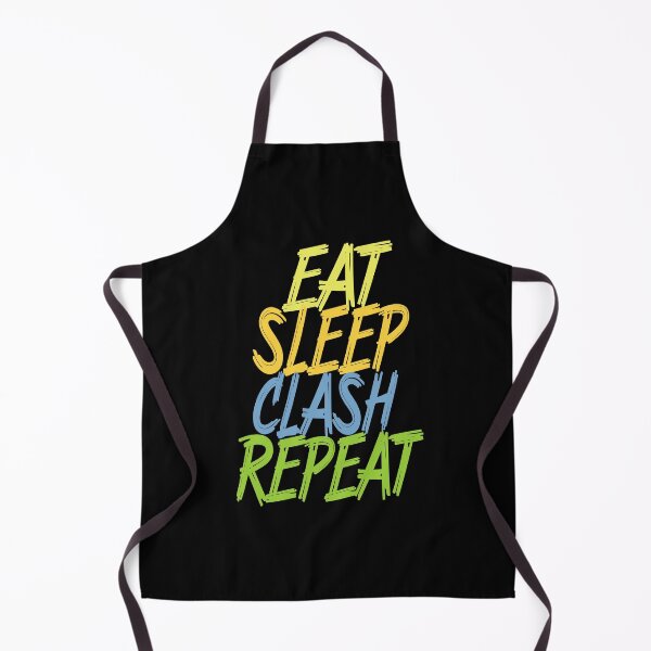 Item preview, Eat Sleep Clash Repeat Funny designed and sold by max48.