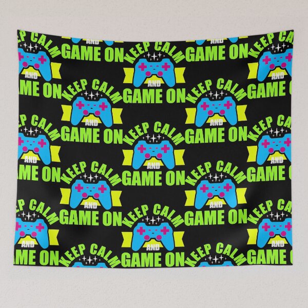 Item preview, Keep Calm and Game On  designed and sold by anavredenburg.