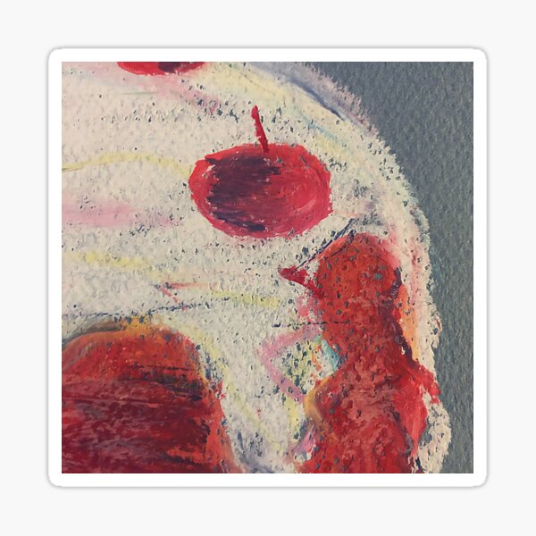 Cherry Cake Sticker