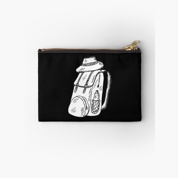 Item preview, Arte de mochilero en blanco y negro designed and sold by zaher97.