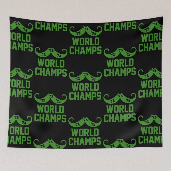 Item preview, Oakland 72, 73, 74 World Champs [yellow]  designed and sold by anavredenburg.