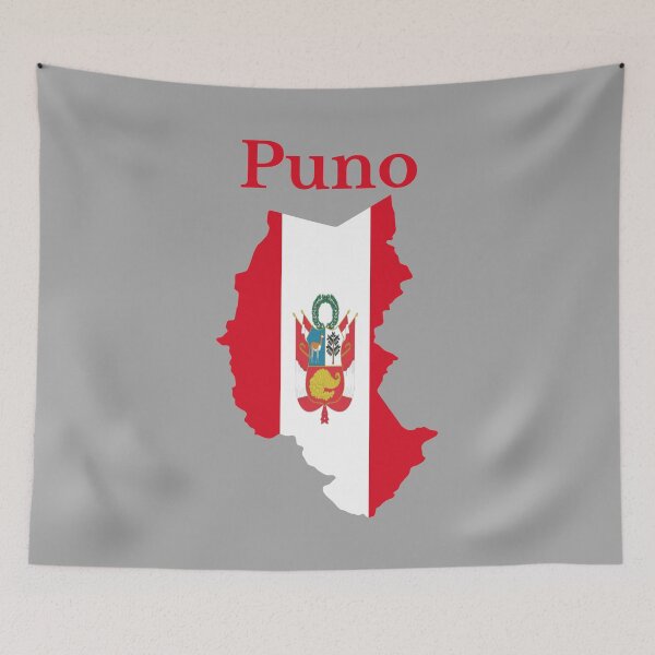 Item preview, Puno Region Map Design, Peru designed and sold by marosharaf.