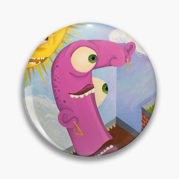 Item preview, Pink Monster and Sunny designed and sold by Dy Nguyen.