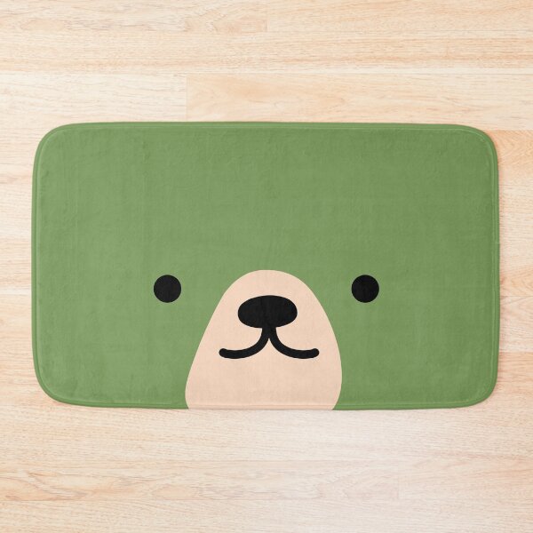Item preview, Cute Green Bear Face designed and sold by februarymochi.
