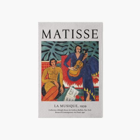 Item preview, Henri Matisse - The Music (La Musique), 1939 by Henri Matisse - Exhibition art  designed and sold by Digital  Cloud.