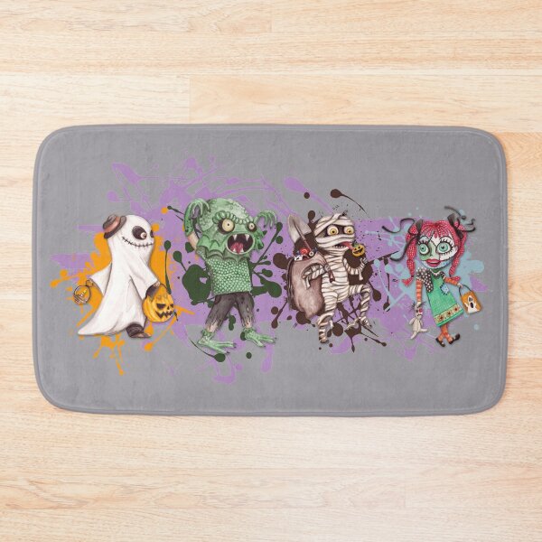 Item preview, Watercolor Halloween Trick or Treaters designed and sold by Pink Pineapple Works.