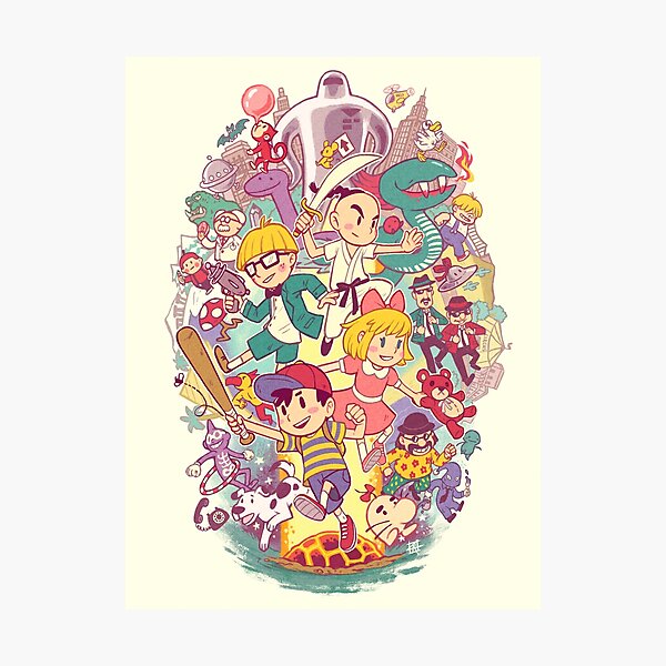 Item preview, Earthbound designed and sold by astraltiger.