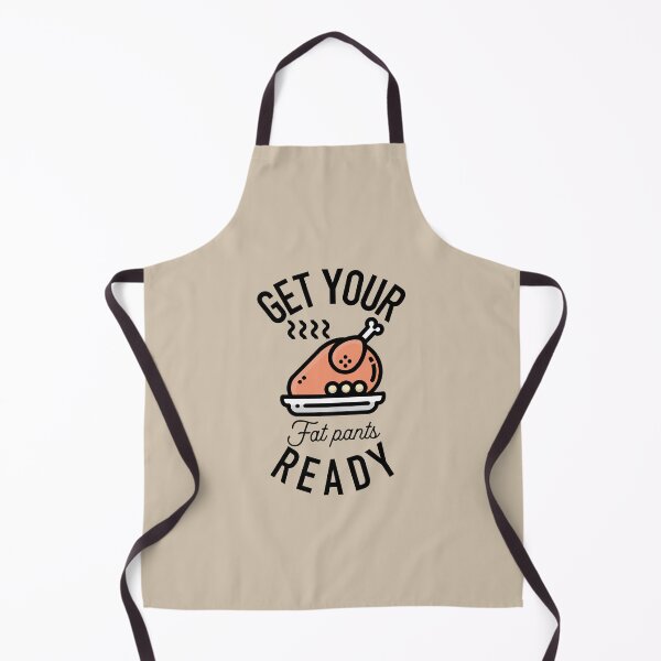 Item preview, Get Your Fat Pants Ready Thanksgiving Turkey (Tan) designed and sold by Gsallicat.