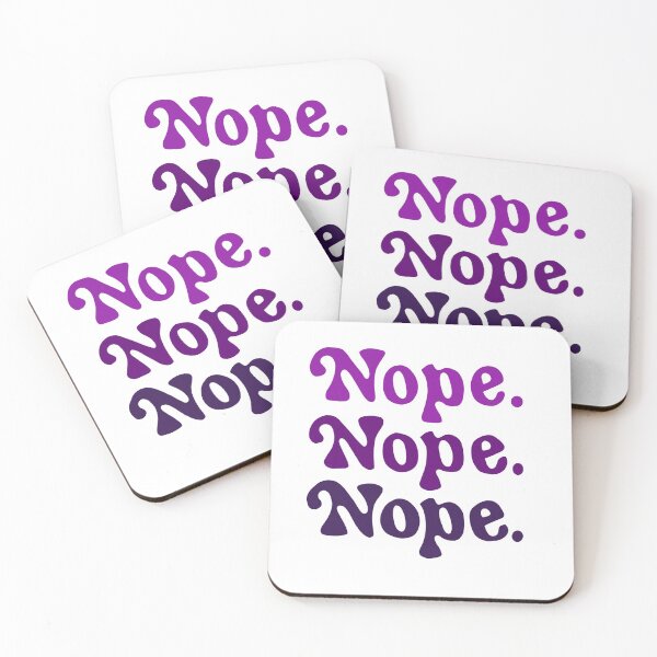 Item preview, Nope designed and sold by StickersByKell.