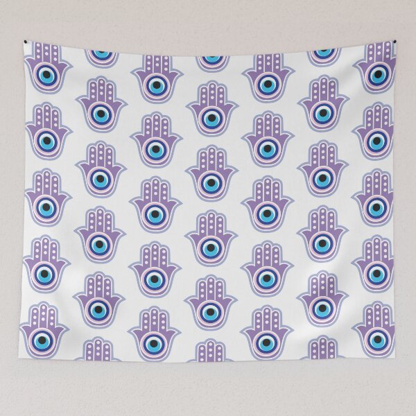 Item preview, Hamsa Hand Fatima Evil Eye designed and sold by Rustic Valley Studio.