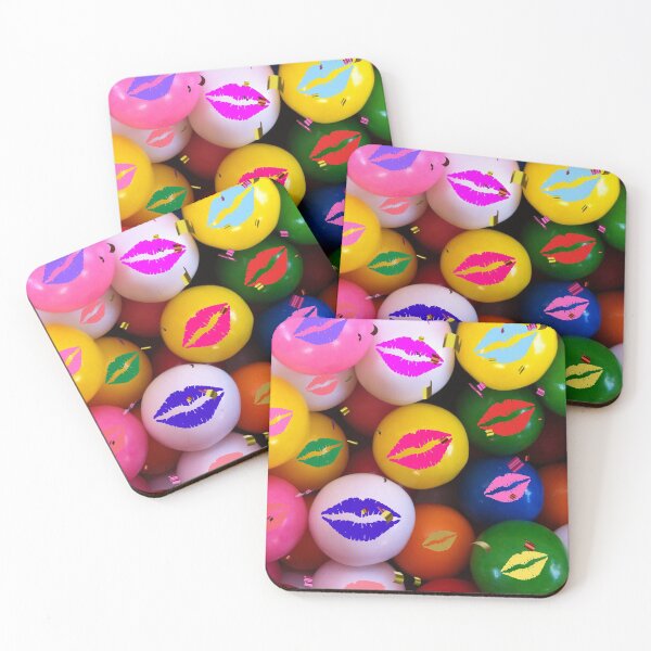 Item preview, Smacking gum balls with lips T-shirt  designed and sold by Africa C. Williams.