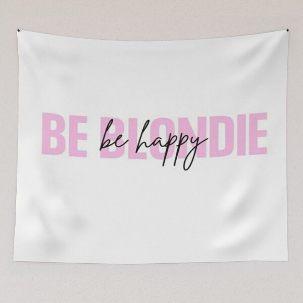 Item preview, Be blonde be happy designed and sold by Megh Trivedi.