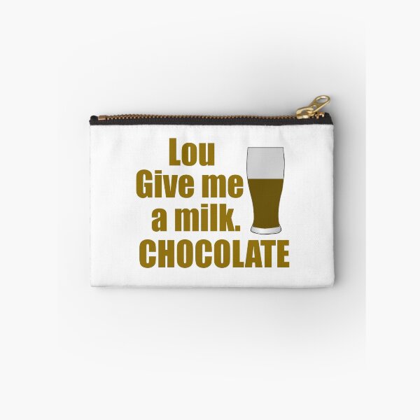 Item preview, Lou Give Me A Milk. CHOCOLATE - Back To The Future designed and sold by movie-shirts.