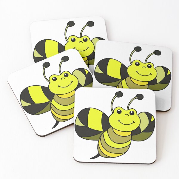 Item preview, Gold Yellow Kawaii Bumble Bee designed and sold by TumbleCreek.