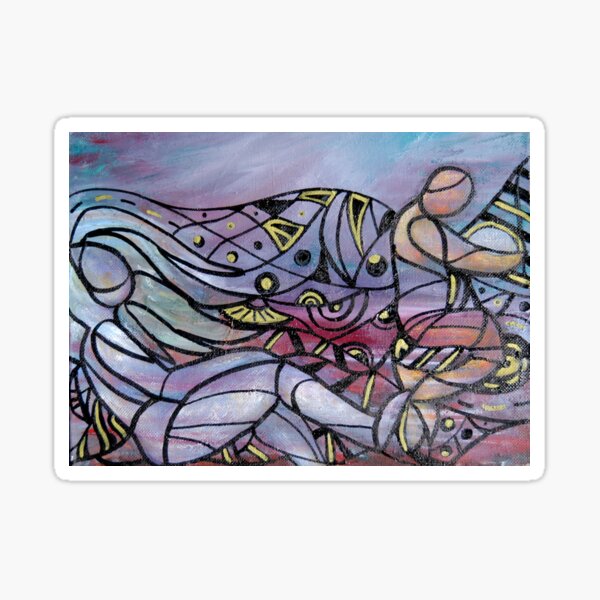 Stealing The Moon by Donna Williams Sticker