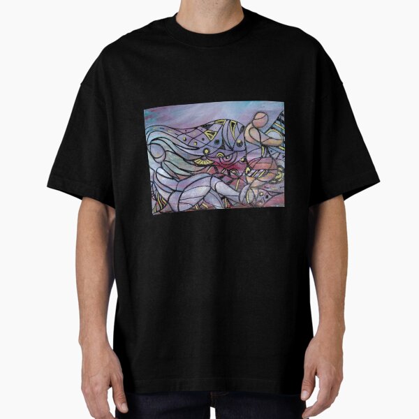 Stealing The Moon by Donna Williams Oversized T-Shirt