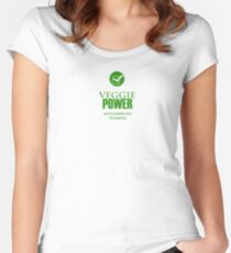 Veggie Power Women's Fitted Scoop T-Shirt