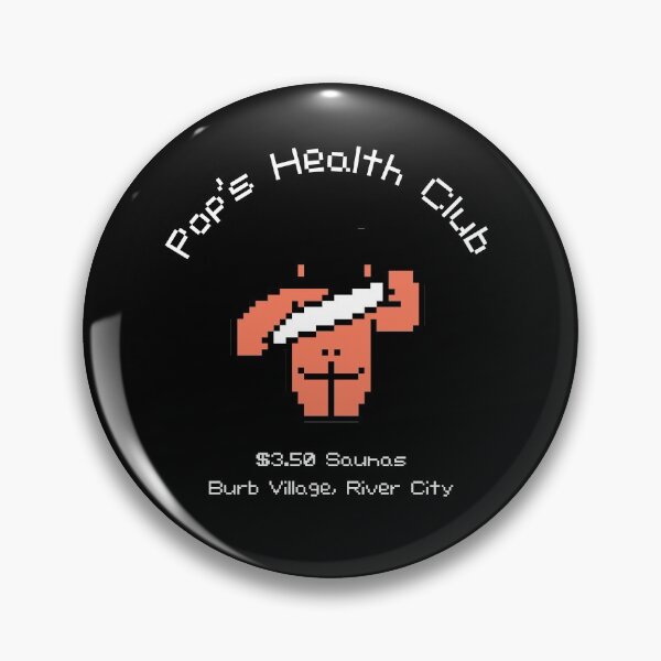 Artikelvorschau, Pop's Health Club (River City Ransom) entworfen und verkauft von The Armorsmith.