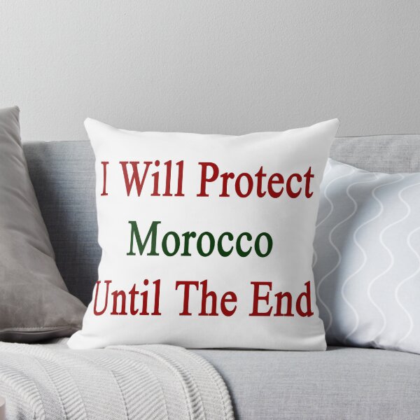 Item preview, I Will Protect Morocco Until The End  designed and sold by supernova23.