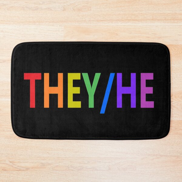 Item preview, They/He Pronouns designed and sold by Spectrum Perspectives.