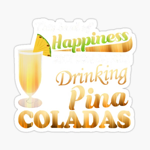 Item preview, PINA COLADAS TROPICAL PINEAPPLE DRINK  designed and sold by aideanroo.
