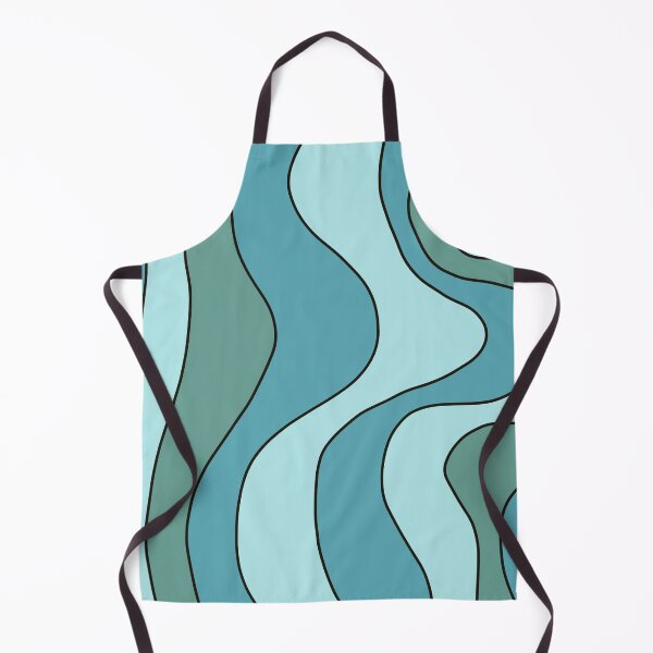 Item preview, Abstract Green Teal Swirl Art Pattern Print Lines designed and sold by hopecope.