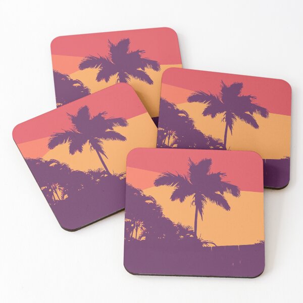 Item preview, Atardecer tropical en Australia en naranjas designed and sold by anzelas.
