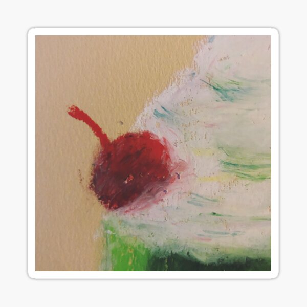 Cherry Lime Float Sticker
