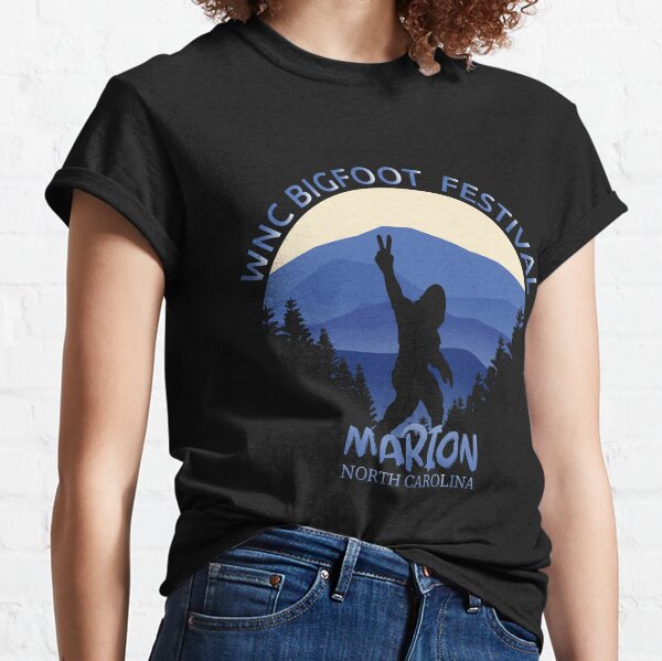 WNC Bigfoot festival Marion North Carolina Classic T-Shirt