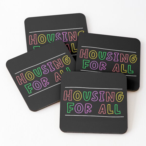 Item preview, Housing For All - Public Housing - End Poverty designed and sold by Picket Club.
