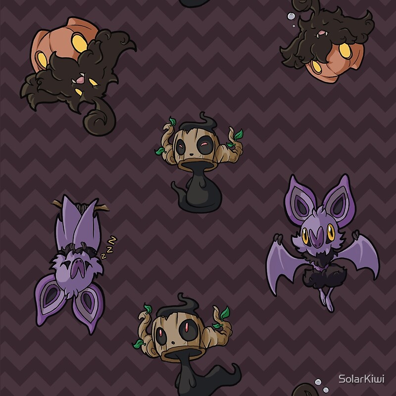 Spooky Pokemon Toss By Solarkiwi Redbubble