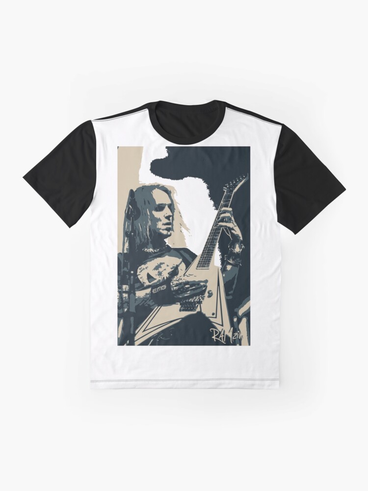 Thumbnail 4 of 5, Graphic T-Shirt, Alexi_Children_of_Bodem_Guitarist designed and sold by AYBrett.