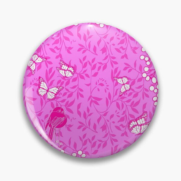 Item preview, Rabbit bird blossom leggings in hot pink designed and sold by SueKnox.
