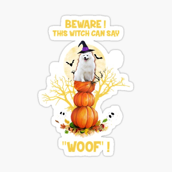 Item preview, Halloween American Eskimo Dog  designed and sold by aideanroo.