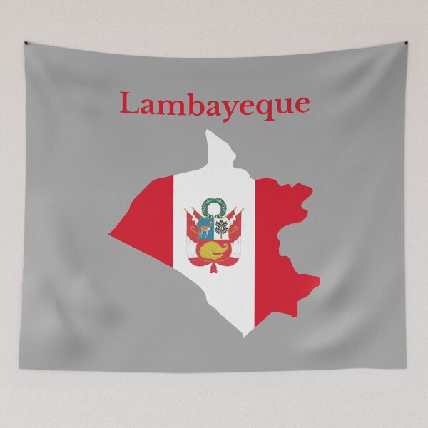 Item preview, Lambayeque Department Map Design, Peru designed and sold by marosharaf.