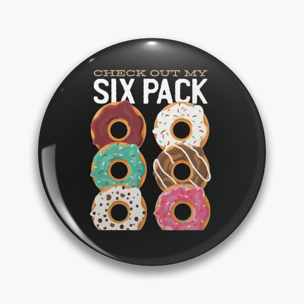 Item preview, Donut Six Pack Funny Design  designed and sold by SoniaSoto.