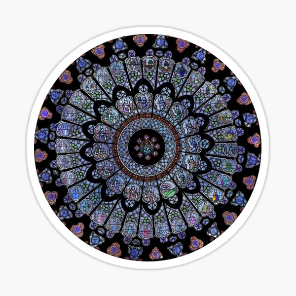 Item preview, Rose Window Notre Dame designed and sold by Seraphiela.