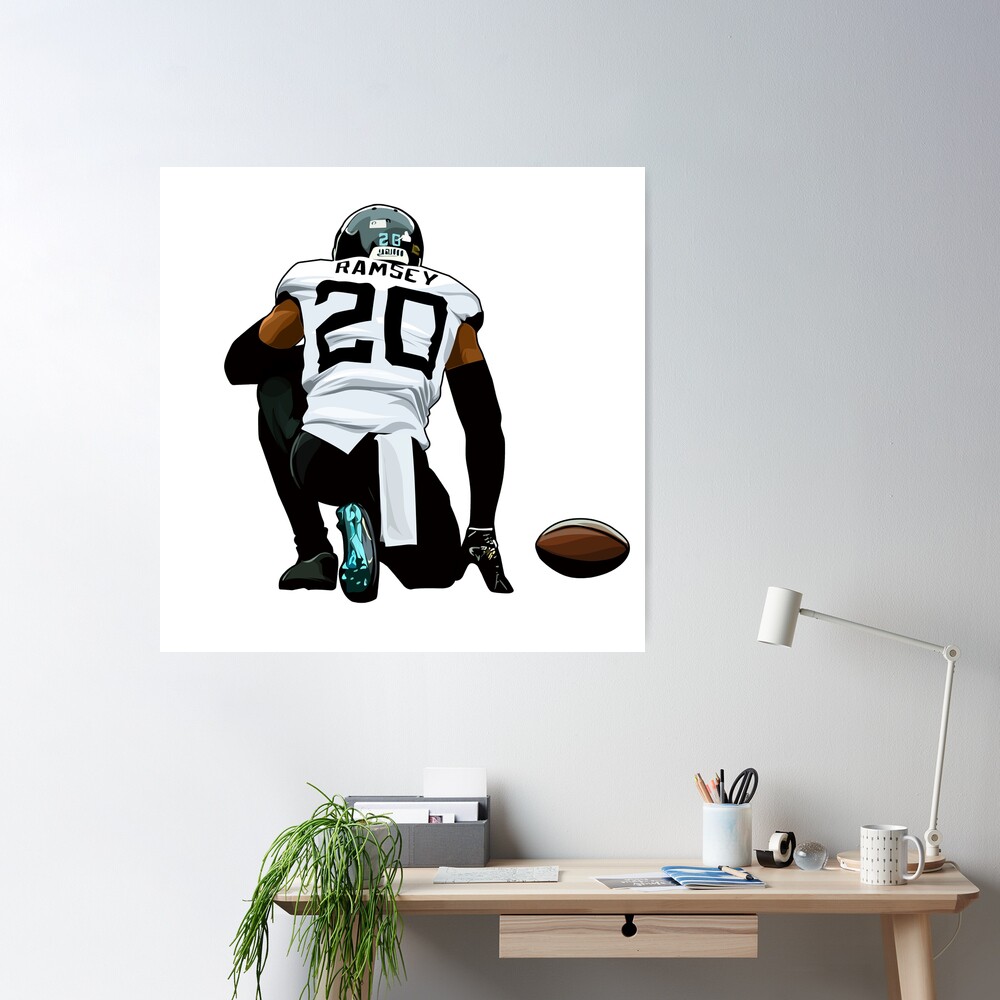 Jalen Ramsey JACKSONVILLE JAGUARS PIXEL ART 1 Poster by Joe