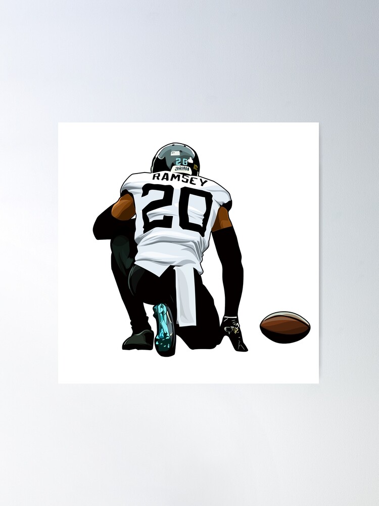 Jalen Ramsey #20 Takes A Knee Poster for Sale by RunAndGow