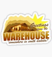 Greetings from the Warehouse Sticker