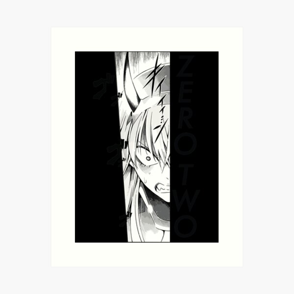 Aperçu de l'œuvre Zero Two - T-shirt Guerrier chéri essentiel créée et vendue par TeresaSchmida.
