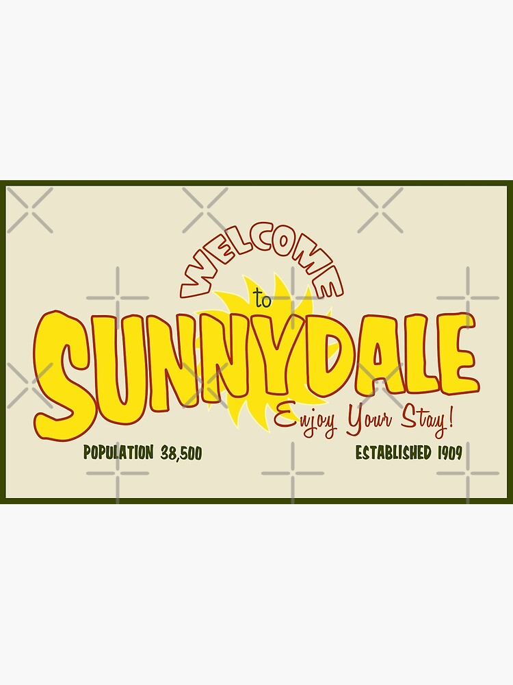 Disover Welcome to Sunnydale Premium Matte Vertical Poster