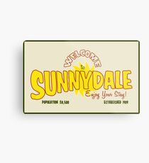 Welcome to Sunnydale Metal Print