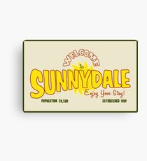 Welcome to Sunnydale Canvas Print