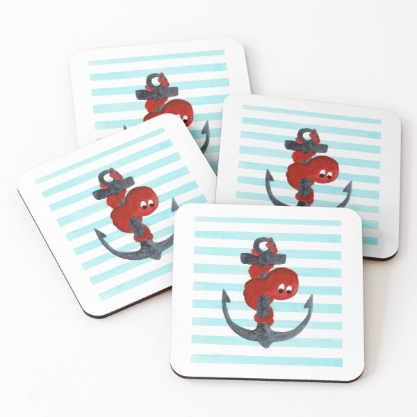 Item preview, Nautical Octopus designed and sold by MsAlyss.