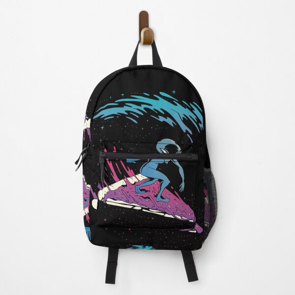 Item preview, Alien surfing in slice of pizza designed and sold by TRIBExSPACE.