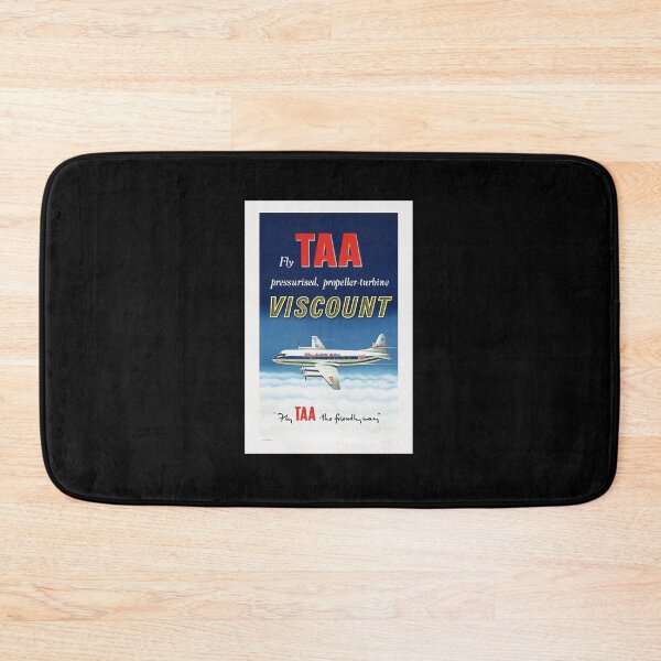 Item preview, Fly TAA Viscount Vintage Poster  designed and sold by ntstackpole.