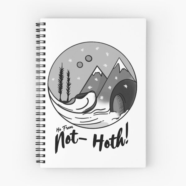 Item preview, Ho From Not-Hoth Black and White designed and sold by NotHoth-Tourist.
