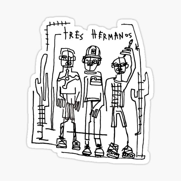 Tres Hermanos Sticker For Sale By Lopez7575 Redbubble