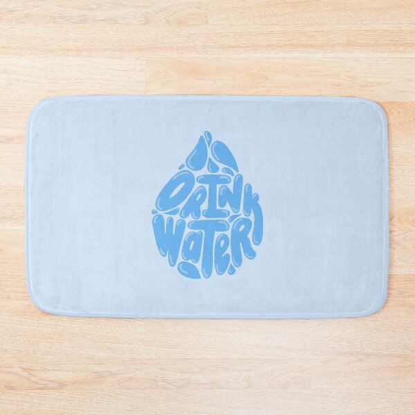 Item preview, Drink Water Dark designed and sold by PepAndGrace.